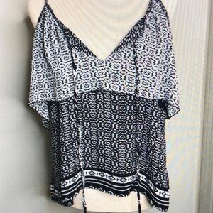 Forever 21 Tassel Tie Tank Layered Modern
